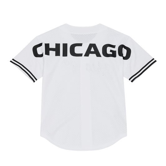 Mitchell & Ness NBA Monochrome Mesh Chicago Bulls Top