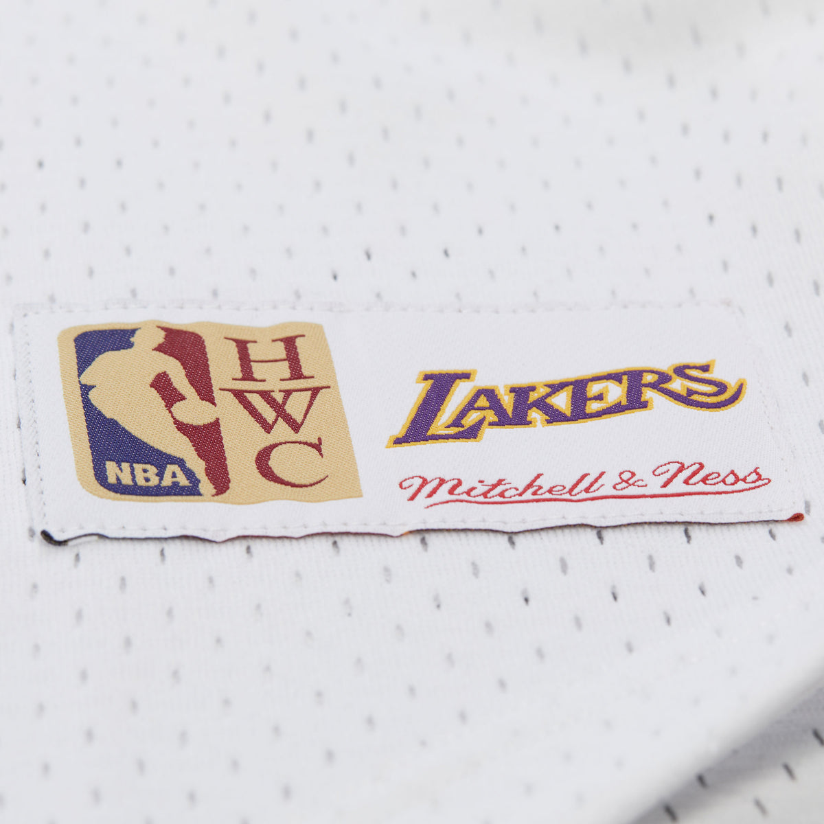 Mitchell & Ness NBA Monochrome Mesh Los Angeles Lakers Top