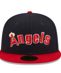 New Era 5950 California Angels Retro Script Fitted