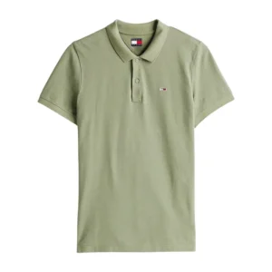 Tommy Jeans Slim Placket Polo Shirt