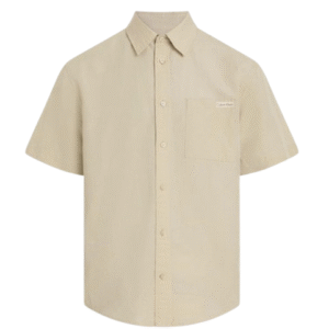 Calvin Klein Linen Cotton Short Sleeve Shirt