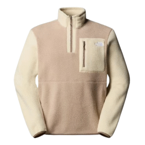 North Face Yumiori Quarter Zip Mushroom Grey Jacket