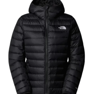 North Face Classic Down Hooded Black Jacket