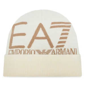 EA7 Armani Unisex Knitted Vanilla Ice Beanie