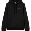 Champion Hooded Black Sweatshirt